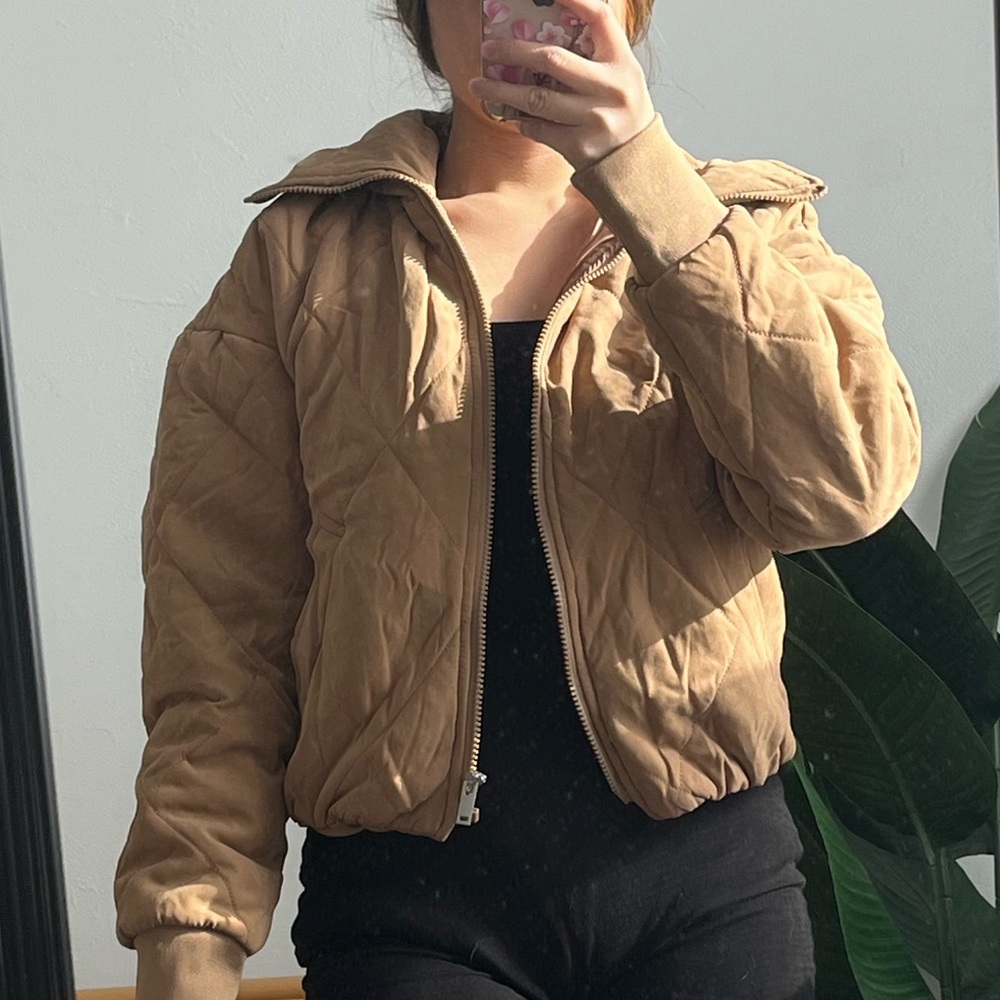 CI SONO Cropped Brown Jacket